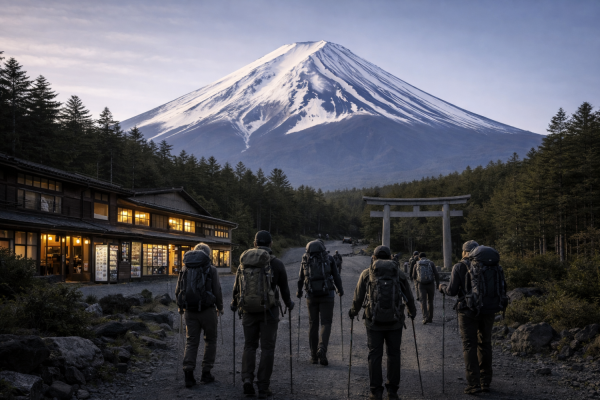 東京富士山登山
